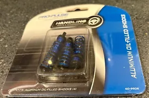 Pro-Pulse Racing blue spring aluminum Oil-Filled Shocks Missing Pieces FOR PARTS - Picture 1 of 2