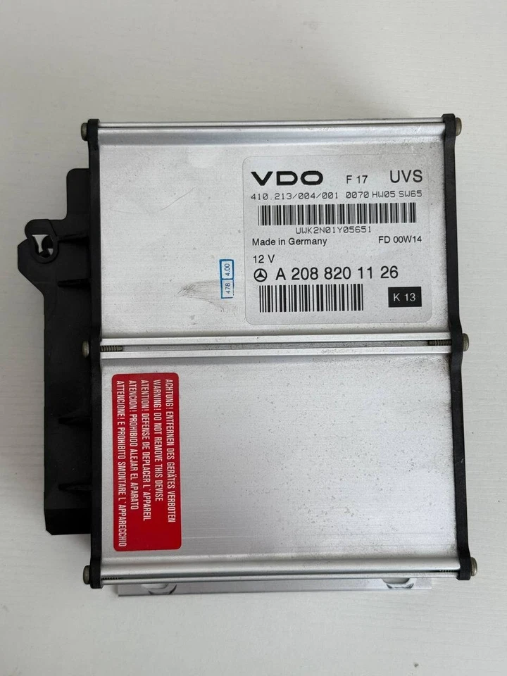 Used Tested Mercedes Convertible Top Control Module 99-03 CLK430 CLK320 W208 - Image 1 of 1