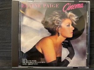 ELAINE PAIGE - Cinema - CD - Import - **Excellent Condition** - Picture 1 of 3