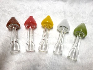 3" Mushroom Style One Hitter Smoking Pipe (Asst. Colors) - US Seller - Picture 1 of 4
