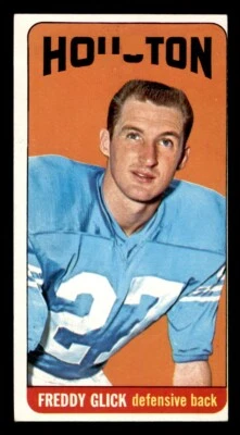 1965 Topps Football #76 Freddy Glick EX *2 - Image 1 of 2