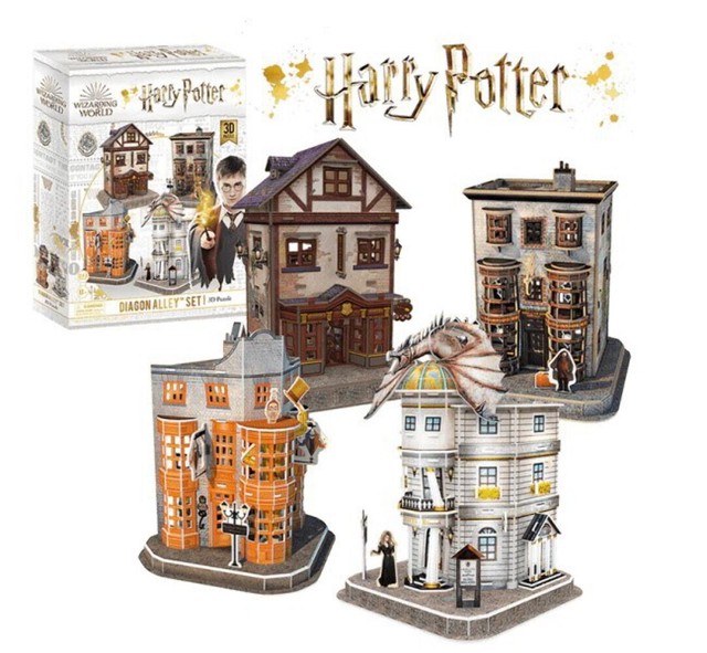 Harry Potter Hogwarts: Salao Principal - Quebra Cabeça 3D