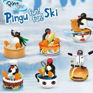 1x Pingu Egg 2 Miniature Figure GashaponTakaraTomyArts Cartoon Anime Random - Foto 1 di 12