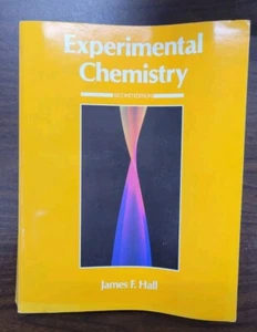Experimental Chemistry Second Edition Manual Book Text by James Hall 1989 - Picture 1 of 13