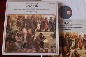 ITALIAN SOCIETY OF CHAMBER MUSIC CARME 3-LP KEUSCHNIG NM DIG (1984) ITALY - Picture 1 of 3