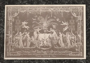 Victorian Trade Card Grande Maison de Blanc Angels Birds Brussels Belgium 7.5x5 - Imagen 1 de 5