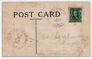 1907 postcard Lordsburg NM Territorial - Cloyds Landing KY Doane DPO - Picture 1 of 2