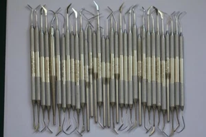 33Stück Hu Friedy Konvolut Instrumente Küretten Dental Zahnarzt Curettes Dentist - Bild 1 von 1