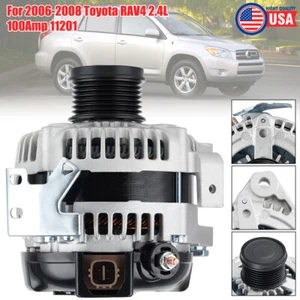 Alternator For TOYOTA RAV4 2.4L 2008 2007 2006 11201 104210-4790 100Amp AND0427 - Picture 1 of 9