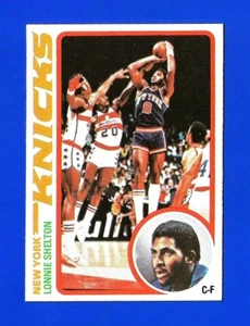 1978-79 Topps Basketball #66 Lonnie Shelton NRMINT + NEW YORK KNICKS (SB1)  - Bild 1 von 2
