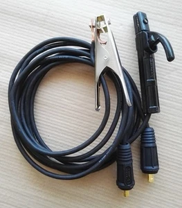 Schweißzange Schweißkabel Elektrodenzang Massekabel 1x16mm2 3m 200A 25 /  9mm - Bild 1 von 1