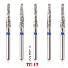 50Pcs/10 Packs Dental Diamond Burs Fg 1.6Mm Drill For High Speed Handpiece Uk