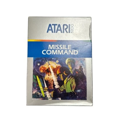 Missile Command Atari 5200 Brand New Factory Sealed Box 1982 Vintage Game 80s DS - Image 1 of 4