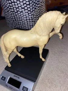 Vintage Breyer Molding Legionario III 68 White Alabaster Stallion Branded CH USA - Picture 1 of 10