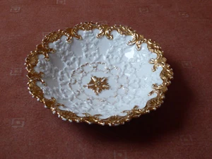 Meissen - PRUNKSCHALE - weiß / vergodet - 19. Jahrh. - 1. Wahl - Bild 1 von 7