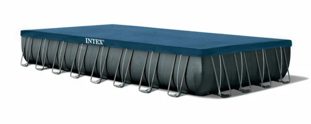 Intex Ultra XTR 26373EH Frame Rectangular Pool Set - 32' x 16' x 52"