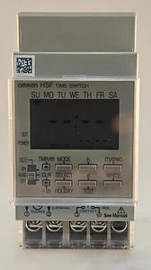 H5F-KB / H5FKB Omron Programmable Time Delay Relay SPST-NO 1 Min-24 Hrs DIN Rail - Bild 1 von 4