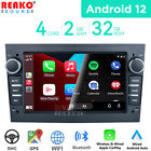 Android 12 Autoradio Radio GPS SAT NAV Carplay für Vauxhall Corsa Antara Astra