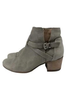 Graue Lederstiefeletten von Manas Design | Größe 8 - Bild 1 von 5