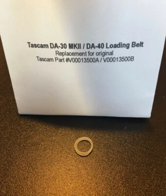 Tascam DA-30 MkII / DA-40 Dat Machine Loading Belt - Error 01 - DA-302 / DA-P1