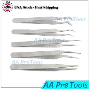Microdissection Forceps Set - 5 Micro-Point Forceps - Picture 1 of 2