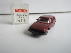 Wiking 1:87 Saab 900 Turbo, braunrot, unbespielt in der Box !!! - Bild 1 von 4