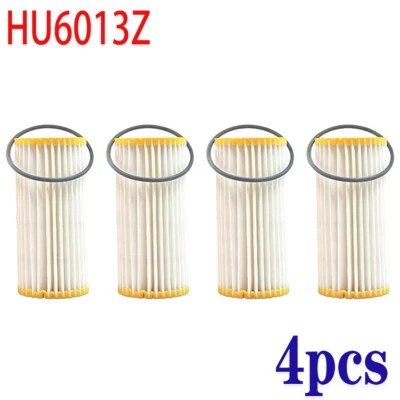4X Oil Filter Kit 06L115562B For VW Golf Jetta Beetle Audi A6 Q3 Q5 Q7 #HU6013Z# Foto 1 de 4