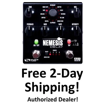 New Source Audio SA260A Nemesis Delay ADT One Series Guitar Effects Pedal - Image 1 of 4