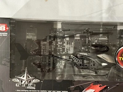 (PILOT BRAND) TEMPEST II (WIRELESS INDOOR HELICOPTER) 2014 Black & Silver - Image 1 of 4