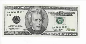 $20 1996 Withrow/Rubin San Francisco Star 2nd Printing Choice Crisp Uncirculated - Picture 1 of 2