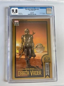 STAR WARS: DARTH VADER #20 CGC 9.8! COPERTINA LUCASFILM 50° ANNIVERSARIO! - Foto 1 di 4