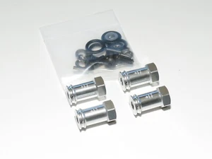 YY-MADMAX TRAXXAS SLASH/STAMPEDE 4x4 EXTENDIDO + BUJES HEXAGONALES DE RUEDA DE 17 MM PLATEADOS - Imagen 1 de 1