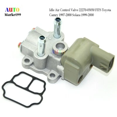 New Idle Air Control Valve For Toyota Camry 1997-2000 Solara 1999-2000 2.2L L4 - Image 1 of 4