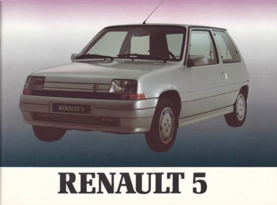 RENAULT R.5 - Libretto Uso e Manutenzione - Italiano - 1991 - NEW - Immagine 1 di 4