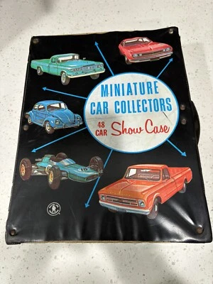 Vintage 1966 Mattel Miniature Car Collectors 48 Car Show Case Storage no. 5025 - Image 1 of 4