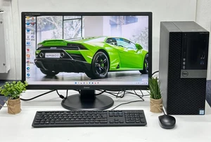 Dell PC Desktop Computer Intel Core i3-6100 8GB RAM 500GB HDD Windows 11 Pro - Picture 1 of 4