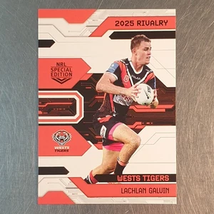 2025 NRL Rivalry Special Edition Lachlan Galvin Card 098/102 Wests Tigers - Picture 1 of 2