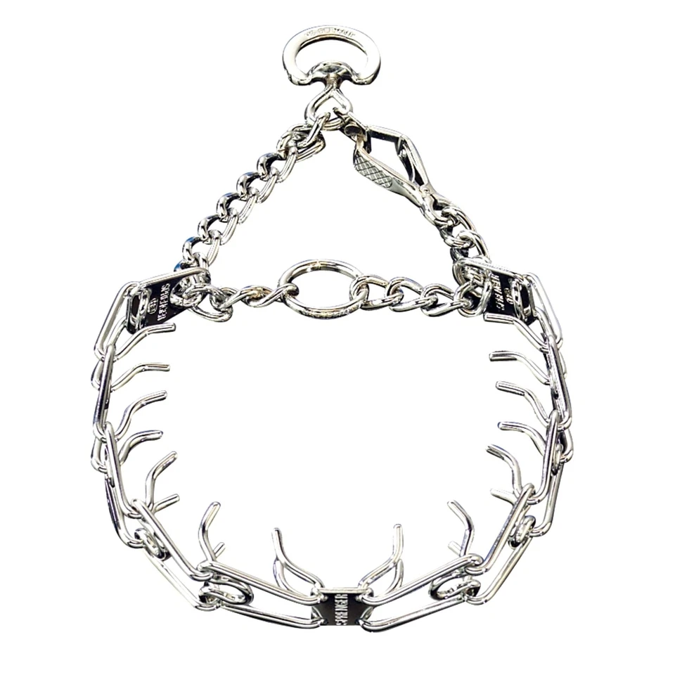 Herm Sprenger Pinch Dog Collar With Quick Release Snap 16inch Medium