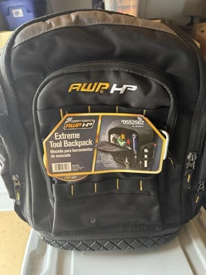 AWP HP Backpack Black Extreme Tool Bag w/Treaded Rubber Bottom - Image 1 of 2