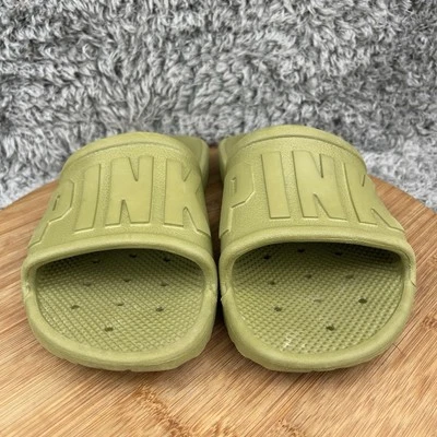 Victoria’s Secret ROSA Impermeable Campus Slides Sandalias Mujer 9 Verde Informal Foto 1 de 4
