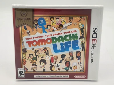 Tomodachi Life (Nintendo Selects) (3DS, 2016) Brand New Factory Sealed US Ver. - Image 1 of 4