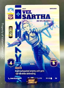 Star Wars Unlimited Vel Sartha #1166 Serializado 195/250 Secretos de Poder - Imagen 1 de 2