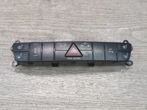 07-11 MERCEDES W164 ML63 AMG CENTER CONSOLE SWITCH PANEL W HAZARD SWITCH OEM - Picture 1 of 12