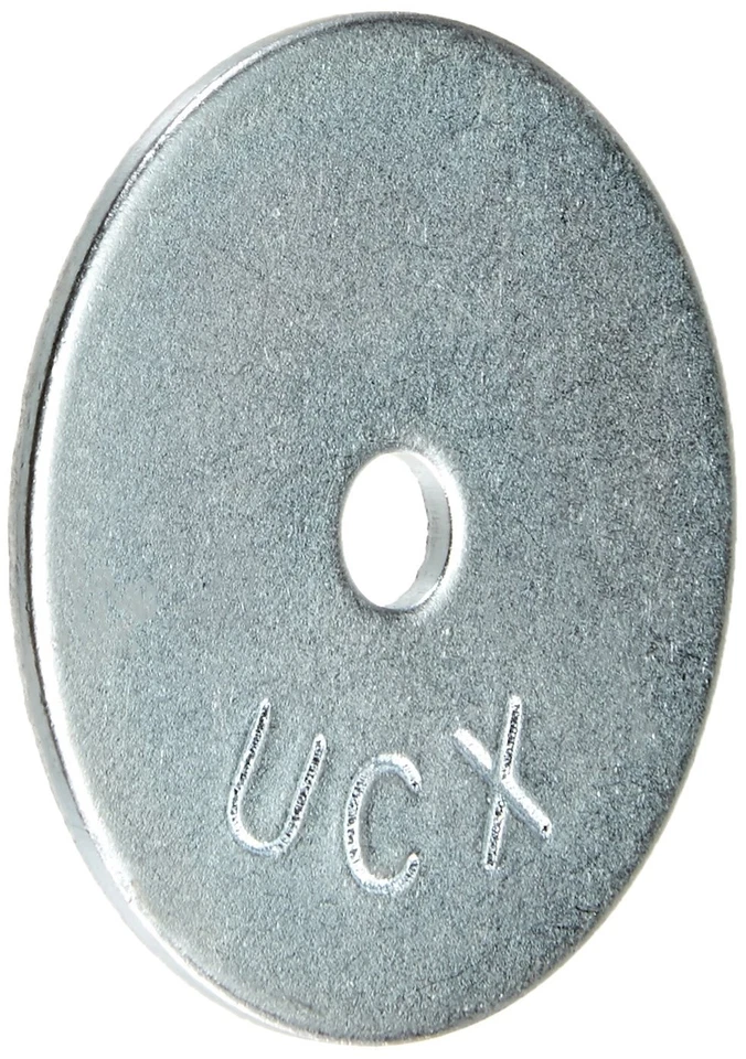 Arandelas de zinc guardabarros The Hillman Group 290009, 3/16 pulgadas x 1-1/2 pulgadas, paquete de 100 Foto 1 de 1