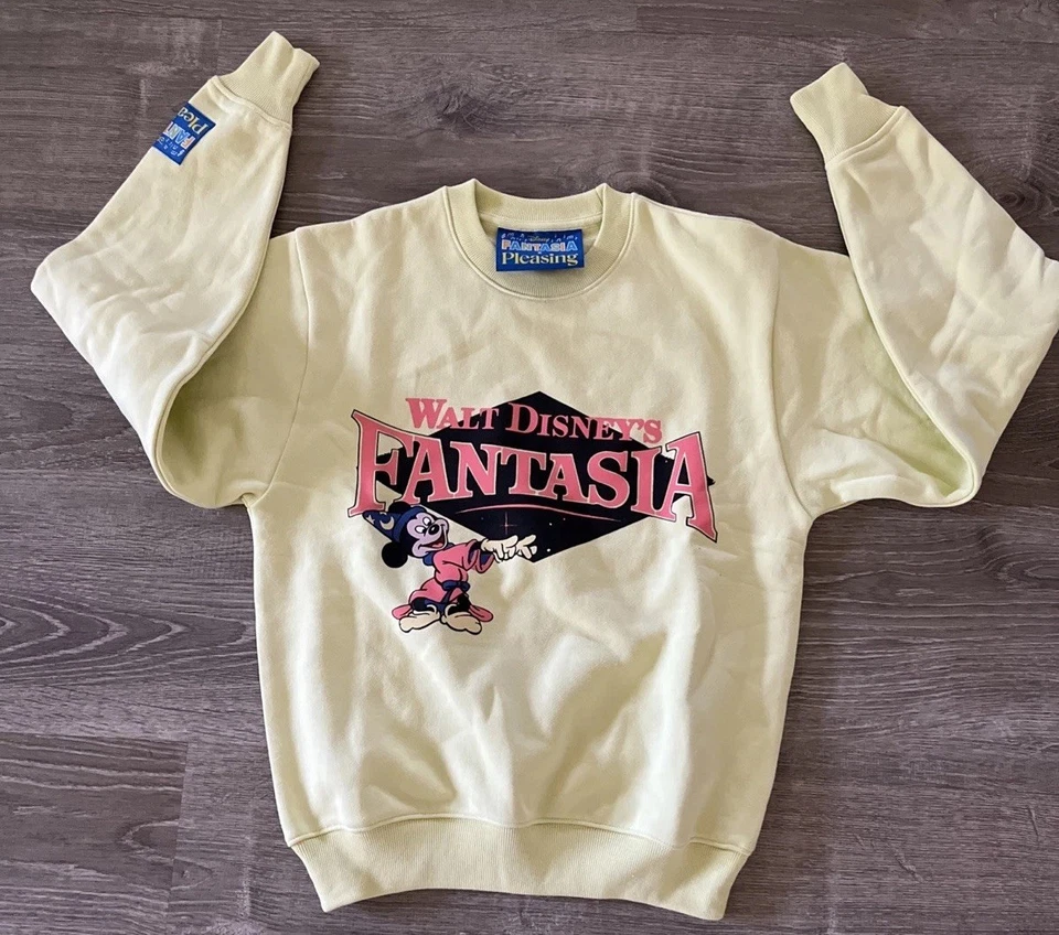 Sudadera Disney Fantasia X Pleasing L'Apprenti Logo Sorcier Talla XS Sin Etiqueta. Foto 1 de 4