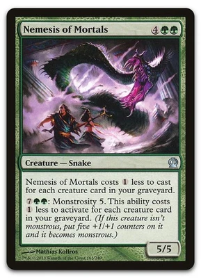 Nemesis of Mortals #163 (NM) Theros THS Magic MTG - Image 1 of 2