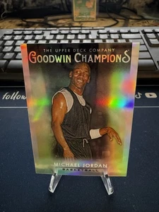 2021 Upper Deck Goodwin Champions - Platinum Michael Jordan #1 Rainbow - Picture 1 of 2