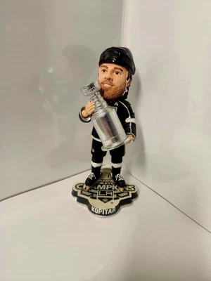 Anze Kopitar Los Angeles Kings 2012 STANLEY CUP TROPHY Bobble Bobblehead Limited - Image 1 of 4