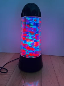 VTG 90s Psychedelic Magma Lite Motorized Motion Lamp Haggerty Enterprises WORKS - Picture 1 of 12