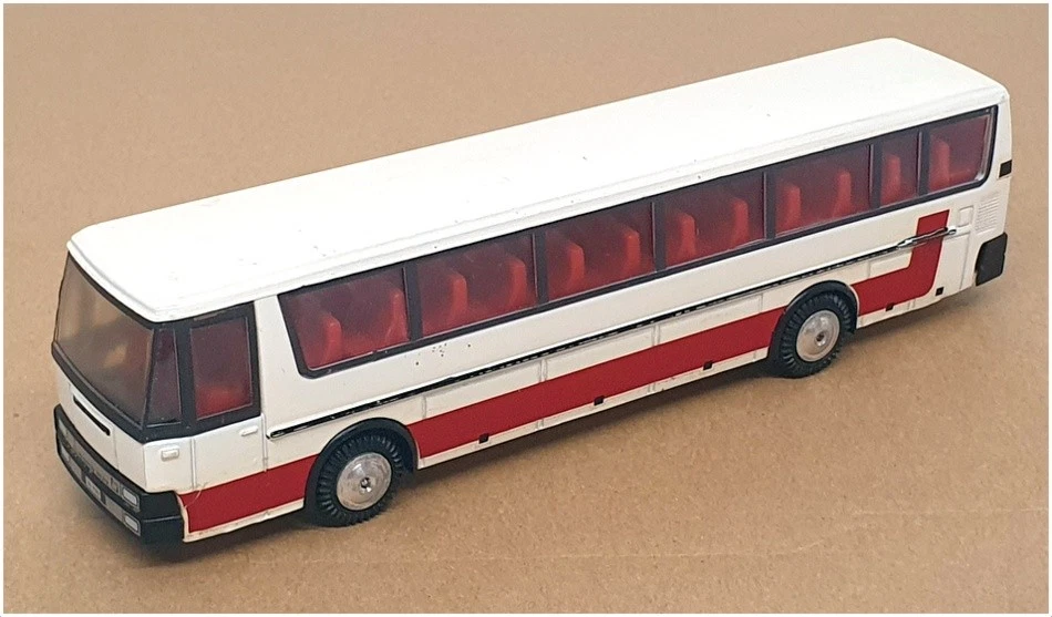 NZG Modell 1/60 Scale Diecast 168 - Magirus Deutz M 2000 Bus - White/Red - Image 1 of 4